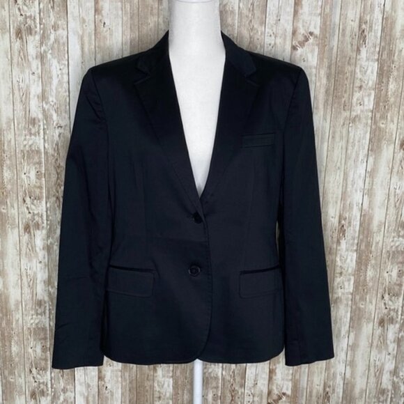 Women's Lauren Ralph Lauren Classic Black Blazer size 14 - Picture 1 of 7